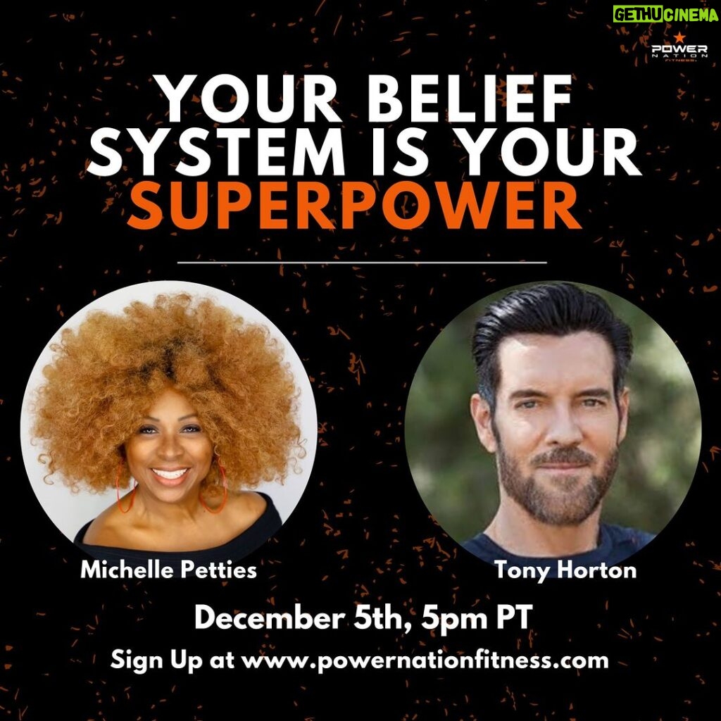 Tony Horton Instagram - 📣 Don't miss out on something special happening next week! Especially if you've had a rollercoaster ride with your weight and struggled with eating. Gain, lose, gain, lose...you know the drill. 😮 Next week, my guest Michelle Petties will share her incredible journey of gaining and losing over 700 pounds. She's a writer, speaker, food addict in recovery, and author of the award-winning memoir, Leaving Large. Michelle's story shows how our experiences shape our relationship with food and everything else in life. She's now dedicated to helping others find their own truths through healing workshops and speaking engagements. Join us live on Tuesday, December 5th at 5pmPT/8pmET. This FREE event will be streamed on multiple platforms, so you have plenty of options to watch! 👉 To participate in the live Q&A with Michelle and me, become a Premium subscriber of Power Nation Fitness. Start your 14-day Free Trial now to join the conversation. Click the LINK IN BIO to get started! Get ready to be inspired! See you there! Your Pal, Tony