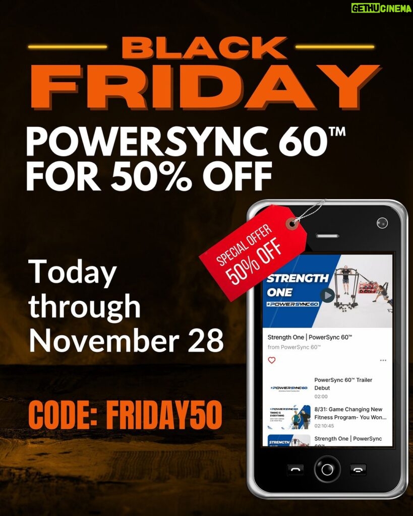 Tony Horton Instagram - 🚀🎉 Black Friday Revolution: PowerSync 60™ at HALF PRICE! 🎉🚀 Are you ready to redefine your fitness journey? Tony Horton has teamed up with hormone specialist Dr. Mindy Pelz to bring you PowerSync 60™ - a groundbreaking program designed to harmonize your workouts with your hormonal cycles. For women who've been tirelessly working out without seeing the results they want, and for men who want to optimize their fitness routine, PowerSync 60™ offers a new approach to wellness that's already changing lives. 👉 Use code: FRIDAY50 at checkout to get an incredible 50% OFF until November 28th! Don't let this game-changer slip away! Why PowerSync 60™? ✅ Tailored workout calendars for men and women ✅ Exercise in sync with hormonal fluctuations for better results ✅ Less time, less effort, more impact ✅ Improve hormone levels, sleep quality, weight management, and mood ✅ Say goodbye to frustration and lingering hot flashes Don't just exercise; exercise smarter. Join the revolution that's empowering the underserved in fitness - especially women - and witness the transformation yourself. 🛒 Shop now: https://bit.ly/45eJyR3 Or head over to the LINK IN BIO! Your journey to hormonal harmony and peak fitness awaits. Grab this Black Friday deal and start your revolution with Tony Horton's PowerSync 60™! #BlackFridaySale #PowerSync60 #TonyHorton #FitnessRevolution #HormoneHealth #WorkoutSmarter #FastLikeAGirl #DrMindyPelz #HomeFitness