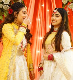 Twinkle Arora Instagram - Posers —> swipe 
.  Pic credits @akashdeep_16_50 
.
.
.
.
.
.
.
.
.
#udaariyaan #colors #nehmat #harleen #twinkle #candids #nehkleen