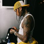 Tyga Instagram - Way Too cocky n the coupe Actin Brand New