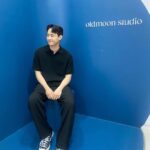 Tyler Ho Instagram - 藍色 是你的顏色 💙 Hair by 재헌 원장님 @deefhair 부천시