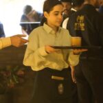 Urfi Javed Instagram - Dream realized! No job is big or small, it’s all about perspective. I wanted to be in the shoes of a waitress for a hours . Thrilled to contribute my earnings (multiplied into 1000) to the Cancer Patient Aid Association, and committed to continuing such acts of kindness. @cpaaindia Special thanx to @suved @theninesmumbai for making this happens and being so generous with the donations ! ❤️