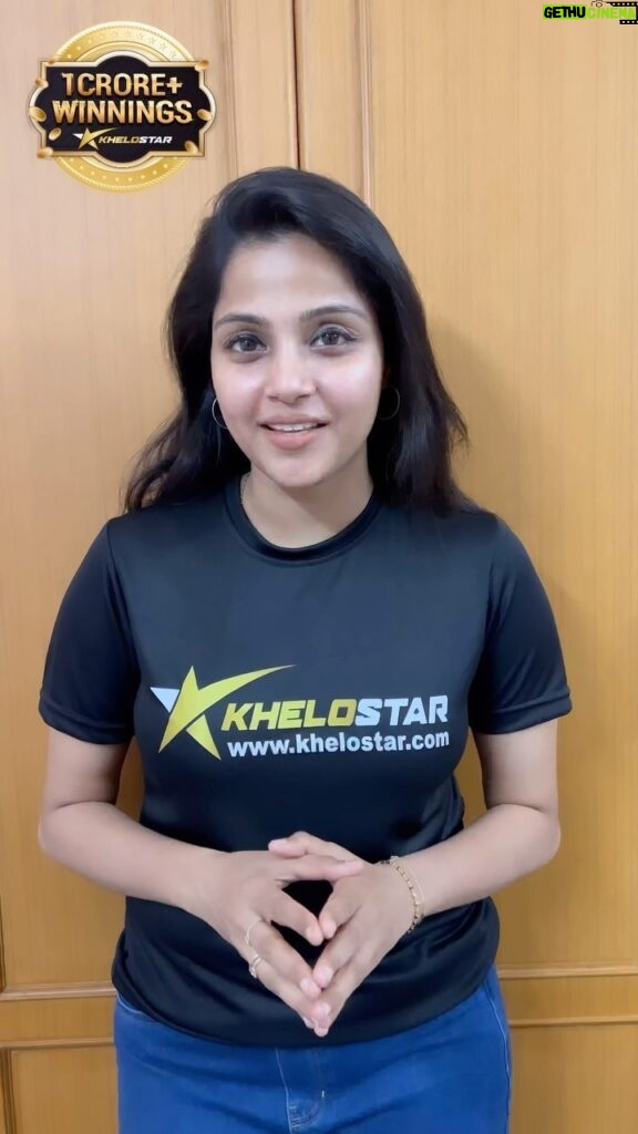 Vaishali Thaniga Instagram - Play and Win big with Khelostar.com ! 🌟 Sign up for free, dive into exciting games 🎮, and snag awesome prizes! 🏆 Register now 📝, play like a pro 🕹, and you could be rolling in millions 💰 this cricket season. Get a bonus on your deposit – it’s a win-win! 🤑 Don’t let this opportunity slip away. Link in Bio. 🚀 #GameOn #Khelostar #winbig