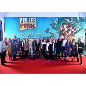 Valerie Huber Instagram - What a beautiful Premiere we had for @pulledpork_derfilm 🥳 thank you @samsarafilm @constantinfilm_oesterreich @sandimasschmied @loredana.rehekampff @chr.langhammer @isabelzrost @milleniumcityofficial @lastrada.doells & @schmiednicole for bringing this awesome cast together 🙏 shoutout to the best crew ever! 
Styling by the amazing @jpheg 💥
Outfit: @nearon.studio 
Shows: @humanicshoes 
Jewelry: @musselsandmuscles 
Picture Credit: @andreastischler @constantinfilm_oesterreich BrauerPhotos