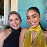 Vanessa Hudgens Instagram - Such an incredible launch for pineapple @caliwater with my bestie and partner @olivertrevena 🍍 thank you @thegeorgian for hosting us and all of my amazing friends that turned up to support 💛💛