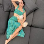 Vanessa Hudgens Instagram - Cozyyyy. So obsessed with my new @vetsak outdoor sofa. You can move it around, swap the covers, move it inside, configure it any way you want. And to top it off- they’re washable and can also be left outside year-round. I chose Anthracite Linen covers (literally repels water) but there are so many great indoor and outdoor fabrics to choose from. Lucky for you- you can use my code *VHSofa* before July 31st, and you'll get 10% off your entire vetsak sofa order. Ya welcomeee #vetsaksofa #vetsak