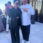 Vanessa Hudgens Instagram - An evening with @therealnobu himself. Can u tell I’m such a fan?! I even broke out my new neon shoes 😉🤣