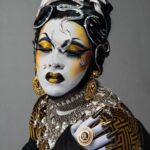 Vermelha Noir Instagram - 😱 VERMELHACE 😱 Ball de novelas mexicanas Para esta pasarela me he inspirado en la historias de dos personas muy importantes en mi vida: Después de unos años, ella es encontrada por una mujer que resulta ser su verdadera madre quien la dió a una de sus criadas en un momento de incertidumbre, Decide ayudarla poco a poco a darse cuenta de quién era ella realmente y la guío en su camino para poder llegar a convertirse en la mujer que quería y ¿qué creen?... Lo logra, aunque ahora se encuentra rodeada de lujos y excentricidad, ella usa siempre alta moda y todos los accesorios (hombres) que ella desee, sin embargo en el mundo donde ella se encuentra, muy pocos saben de su pasado y buscarán tratar de hacerla sentir menos o aprovecharse de ello para tirarla... Descubre el final de esta historia en el siguiente post . Fotografía y dirección C @edith.rodriguez_photography Asistencia @gi__sixx @alelujan.ren Edición @maneoseafufus Nail art: @jewelry___nails Dress: @gonzaaloyola Peinado @delga_dez y @wigsbydavis Joyería @ghelguera Makeup & styling: Vermelha Noir Diseño de VERMELHACE @eddiebuja_ilustrador . 💄 PRODUCTOS 💄 ⚪Base : Corrector blanco de veronica 🖤 Contour: @bodypaintbykj 👁️ Ojos y contour : @jeffreestarcosmetics @morphe2 @jamescharles . #fashion #drag #gay#art #makeup #lgbt #photograph #instagay #dragqueen #rpdr #rupauldragsrace #instadrag #dragrace#lgbtq #queen # #dragmakeup #instagay ##dragqueyensoyfinstagram #gayboy #dragqueenmakeup #fashion #fashiondesigner #makeupartist #style #art #localqueen #dragartistsofcolor El Campanario, Queretaro
