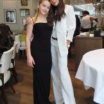 Victoria Beckham Instagram - Special day with #HarperSeven and the #Vogue100 ladies @TheWebster!! Thank you @VogueMagazine, my friends and @lhd!! Kisses from Miami 🇺🇸 xx I’m wearing my #VBSS24 white suit, coming soon to VictoriaBeckham.com and 36 Dover Street!!