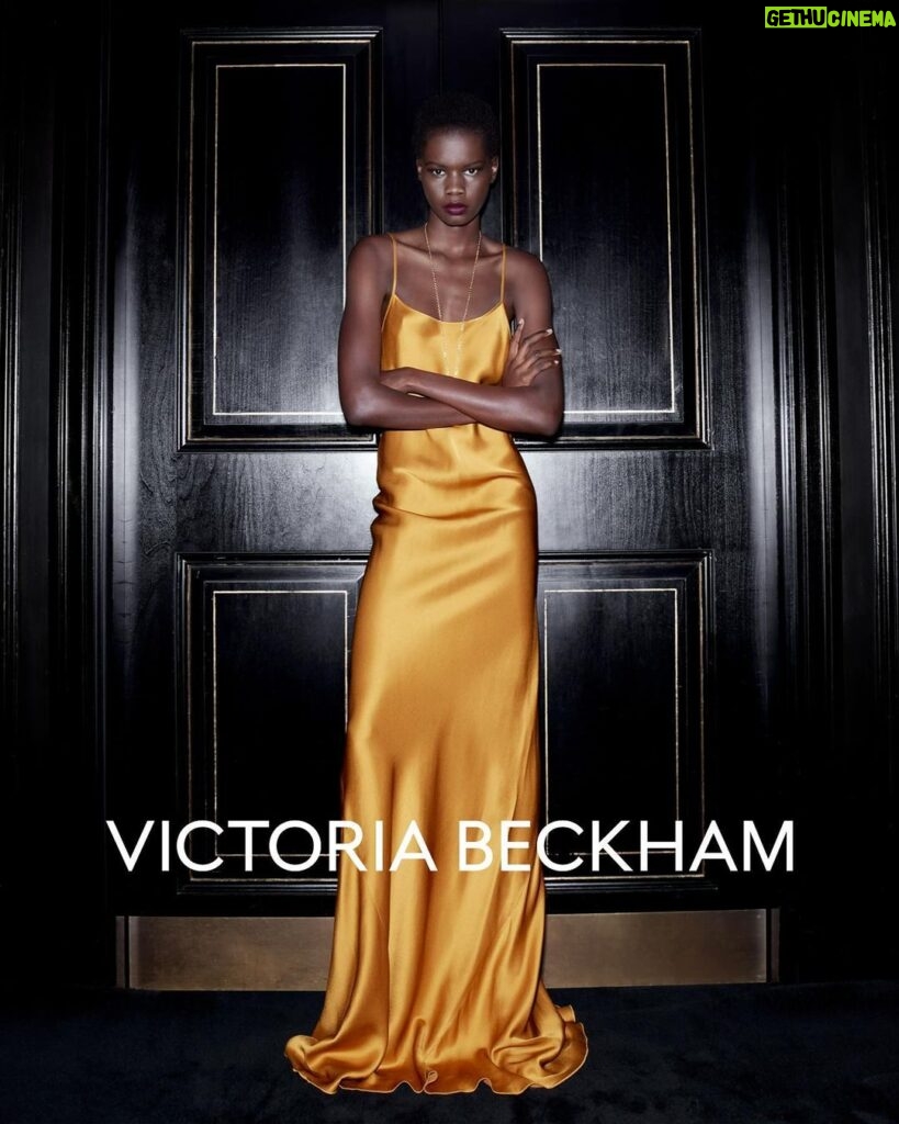Victoria Beckham Instagram - AVAILABLE NOW! Referencing ‘90s silhouettes, the Cami Dress in Ginger embodies easy sophistication, with a sensual, lightweight feel. Available now at VictoriaBeckham.com and at 36 Dover Street. #VBHoliday