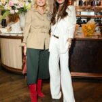 Victoria Beckham Instagram - Thank you @voguemagazine, @thewebster and my friends for an amazing lunch and talk today! So thrilled for my fashion, #VBFragrance and #VBEyewear to be here in Miami. Loved meeting all of the #Vogue100 ladies and thank you @lhd for hosting us and @lilahramzi for our wonderful talk. Kisses from Miami 🇺🇸 xx I’m wearing my #VBSS24 white suit, coming soon to VictoriaBeckham.com and 36 Dover Street!!