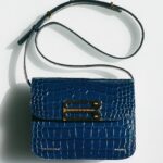 Victoria Beckham Instagram - The Jumbo Frame Shoulder Bag exudes confidence, given a fresh perspective in Midnight Blue. Available now at VictoriaBeckham.com and at 36 Dover Street. #VBHoliday