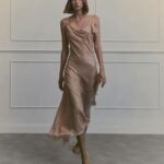 Victoria Beckham Instagram - Contemporary femininity, with a sensuous finishing touch. Shop the Bias Cami Slip Dress in Rosewater at VictoriaBeckham.com and at 36 Dover Street. #VBHoliday