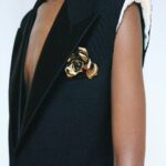 Victoria Beckham Instagram - Make a statement. Shop the exclusive Flower Brooch at VictoriaBeckham.com and at 36 Dover Street. #VBHoliday