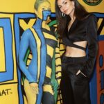 Victoria Justice Instagram - @aliceandolivia x BASQUIAT 🎨 Always so much fun stepping into your creative & colorful world @staceybendet . LOVE the new collection 🖤 New York, New York
