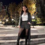 Victoria Justice Instagram - Dress code was smart casual. How’d I do?! 🧐 Thanks 4 the mems @uofpenn. Had the best time talking to all of you 🖤 UPENN
