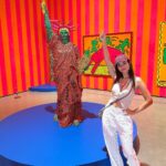 Victoria Justice Instagram - Day at the museum 🥰 I call this series, “A broad @ the Broad”. The Broad Museum