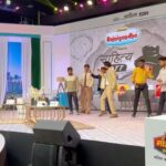 Vikrant Massey Instagram - He’s got the moves. @vikrantmassey regales the #SahityaOTT stage with his dance moves. Vikrant says he was an instructor with the @shiamakofficial troupe in his younger days. Has been receiving rave review for his portrayal of police officer Manoj Kumar Sharma in the movie 12th fail. Clearly, there’s a fun, light on his feet side to his personality that’s waiting for a chance to explode on the big screen.