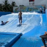 Vincent Michael Webb Instagram - Fun at AquaWorld in Cancún! It’s simulated surfing 🏄‍♀️! @vincentwebb.official #aquaworldcancun #cancunmexico #cancunlife #surferboy #blondemodel #beachboy #teenactor #16yearsold #vivalavida #vincentcancun #vincentwebb Cancún México