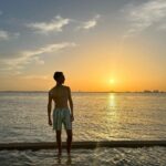 Vincent Michael Webb Instagram - 🌅 #cancun #sunset #lagoon #beachboy #beautifuldestinations Cancún México