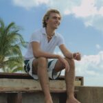 Vincent Michael Webb Instagram - Dockside in Cancún Photos by @dreykenlawes 📸 #cancunphotographer #cancunlife #teenmodelsearch #teenactor #16yearsold #beachboy #vincentcancun #vincentwebb Cancún México