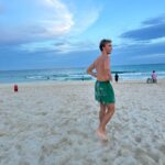 Vincent Michael Webb Instagram - If you’re looking for me, you’re probably find me here…. 🌊 🏝️ 🌝 #cancunbeach #cancunlife #beachboy #teenactor #beachlife #vivamexico #vincentcancun #vincentwebb Cancún México