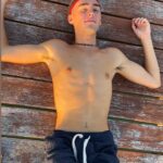 Vincent Michael Webb Instagram - Hanging lagoon side in Cancun #cancunlife #cancun #skullcap #teenactor #modelo #dockside #lagoon #mexico #vincentcancun Cancún México