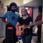 Vishwa Raghu Instagram - Many more happy returns of the day my 💓wifeyyyyy @pranaviacharya,,,, god bless u with many more success, health n wealth,,,,keep rocking my darling 😘😘😘😘
