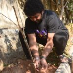 Vishwa Raghu Instagram - I've accepted #GreenindiaChallenge from @shekarmaster Planted 3 saplings. Further I am nominating my guru #RajuSundaram my master @offl_Lawrence n my wife @pranaviacharya to plant 3 trees & continue the chain..special thanks to @MPsantoshtrs garu for taking this intiative..👏👏👏😍😍