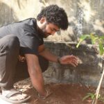 Vishwa Raghu Instagram - I've accepted #GreenindiaChallenge from @shekarmaster Planted 3 saplings. Further I am nominating my guru #RajuSundaram my master @offl_Lawrence n my wife @pranaviacharya to plant 3 trees & continue the chain..special thanks to @MPsantoshtrs garu for taking this intiative..👏👏👏😍😍