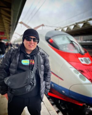 Vitaliy Gostyukhin Instagram - Витька Питерский 🚅