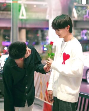 Vittawin Panichtamrong Instagram - happy vdayyy. 🌹