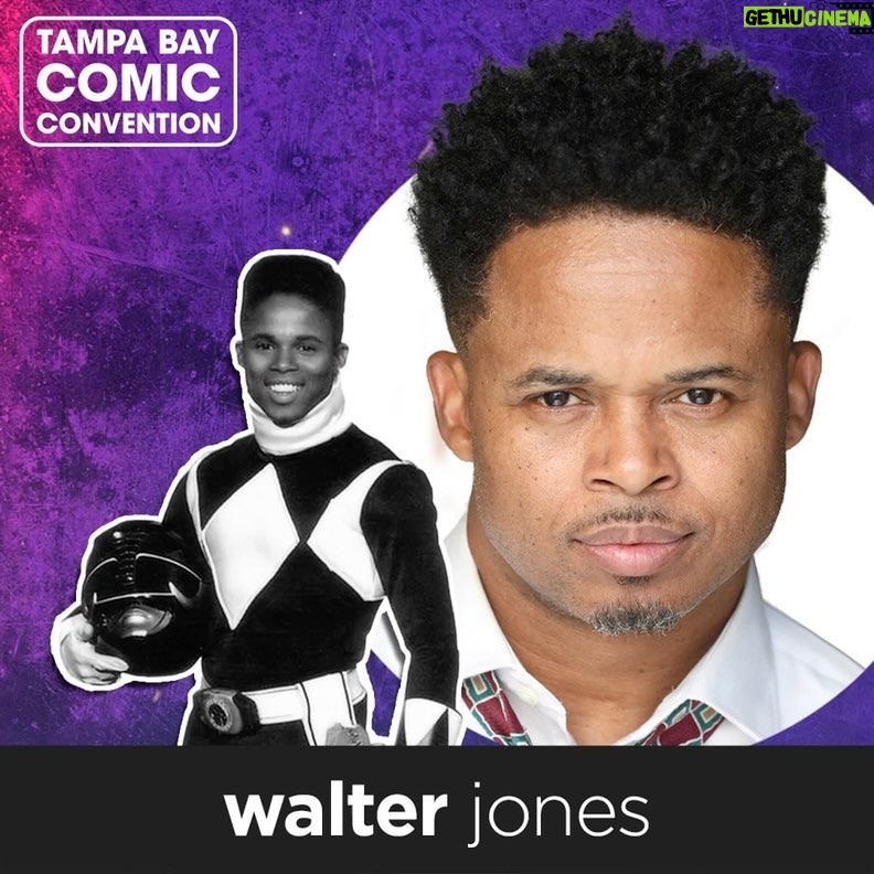 Walter Jones Instagram - This weekend Catch me if you can @Tampabaycomicconvention !!! Cant wait to see you all there!!