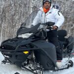 Walter Jones Instagram – When you gotta take the Mastodon Minizord! #walterejones #blackranger #powerrangers #alaska #fairbankscomiccon #fairbanks #mastodon #snowmobile #adventure Fairbanks, Alaska