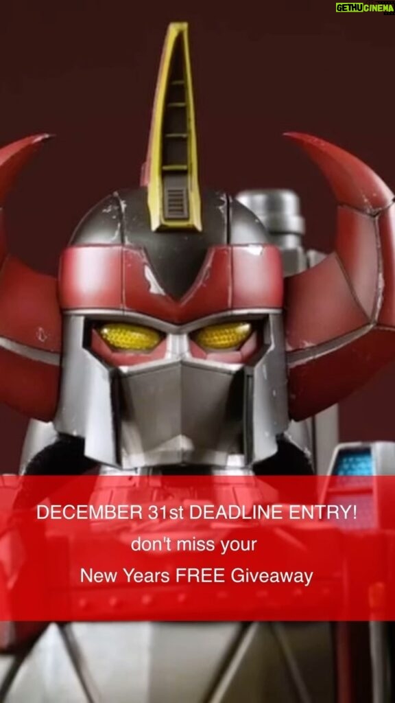 Walter Jones Instagram - 🌟 Epic New Year’s Countdown Giveaway! 🌟 - Win a Legendary $2,000 Dino Megazord Statue by Way Studios! (a towering 3 ft masterpiece - ultra-limited edition with only 199 crafted - a colossal 132 lbs)⁣⁣ ⏳ Deadline Alert: December 31st! - This is your golden chance to claim a piece of history! Don’t miss out on owning this iconic Megazord!⁣⁣ We heard you, fans! Your overwhelming request at Collectors’ Haven has brought this Megazord giveaway to life. It’s not just a statue; it’s a symbol of our shared passions and memories!⁣⁣ 🔥 UNMISSABLE FREE GIVEAWAY!! - Your chance is slipping away! CLICK LINK IN BIO RIGHT NOW #DinoMegazord #WayStudios #PowerRangersCollectibles #GiantMegazord #MegaGiveaway #CollectorsDream #FanFavorite #MightyMorphin #PowerRangers #MegazordMania #UltimateCollectible #FanwardExclusive #RangerPower #MorphinTime #LimitedEdition #OnceInALifetime #EnterNow⁣⁣ P.S. Time is running out!