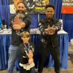 Walter Jones Instagram - This year’s @ricomicconofficial was a huge success! Big thank you to @comicconbyar for having us out 🙏 And as well to all of the vendors, volunteers, and most of all the FANS that came out and showed love! Glad we were able to come put some smiles on some faces 😁⚡️🖤 #BlackRanger #WalterJones #PowerRangers #RhodeIslandComicCon #HustleMatters Rhode Island Comic Con