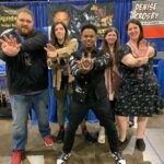 Walter Jones Instagram - This year’s @ricomicconofficial was a huge success! Big thank you to @comicconbyar for having us out 🙏 And as well to all of the vendors, volunteers, and most of all the FANS that came out and showed love! Glad we were able to come put some smiles on some faces 😁⚡️🖤 #BlackRanger #WalterJones #PowerRangers #RhodeIslandComicCon #HustleMatters Rhode Island Comic Con