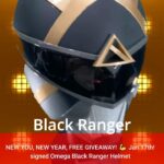 Walter Jones Instagram - New Year, New You Giveaway FREE Helmet! 💪 click link bio right now for your free chance to win @walterejones - Ends Jan 17th! all you need is your email address :-). It’s Morphin Time! #PowerRangers #BlackRanger #MightyMorphinPowerRangers #Collectible #Hasbro #RedRanger
