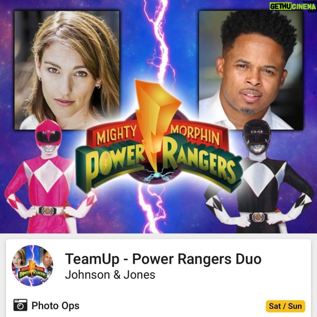 Walter Jones Instagram - Rhode Island, it’s morphin time‼️ Come out and celebrate 30 YEARS of #PowerRangers with the Original Black Ranger THIS WEEKEND at @ricomicconofficial! If you’re a fan of the iconic franchise, don’t miss this chance to meet your Mighty Morphin heroes! 🩷⚡️🖤 #HustleMatters #PowerRangers #WalterJones #BlackRanger 🎟 For tickets / info visit: ricomiccon.com Providence, Rhode Island