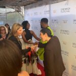 Warren Egypt Franklin Instagram - Last week I had the amazing pleasure to honor my friend and boss man @lin_manuel at the @greenwichfilm festival. It’s not often you get to perform for your hero’s, God is so good. I can’t even believe I was featured among the stacked cast of performers that night. God continues to show out for me, and I am forever blessed. Thx you Lin, Papa Miranda, @brandilgeorge and everyone that was involved with curating the special event that night in CT. 💚✨