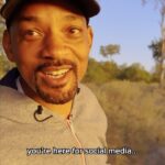 Will Smith Instagram - My first time in Botswana… WOW!! More to come. As long as @jas don’t keep overheating our cameras.