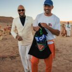 Will Smith Instagram – WOW. This was a whirlwind trip of 1sts. My first time to a camel race, my first time seeing the ancient remains of Hegra, my first time to the world’s largest mirrored building, then topping it off at F1! 
Thanx @therealswizzz, @saudibronx, @alulamoments, @lewishamilton, @mercedesamgf1, ’n @f1. #saudiarabiangp 📷: @jas