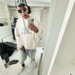 Wiz Khalifa Instagram - Left the strip club wit ones in my balenci hood