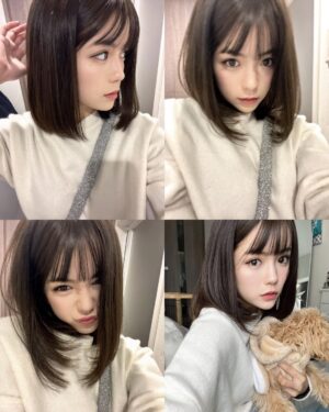 Yūka Murayama Instagram - ボブ派さんが多すぎた結果🫥
もどしました
 #ボブ
