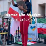 Yasmine Aker Instagram - December 17, 2022 Los Angeles, CA “There is a war happening right now. A war against women, against the LGBTQ+, against minorities, and against the environment. This war is being waged by patriarchy and outdated fundamentalists. Americans have been fed a false narrative about Iranians for decades. Iranian people are caring, educated, hospitable, freedom loving people. Iranians people know that their enemy is not America or any other country, their enemy is the Islamic Republic. We must rip out fundamentalism at its roots, anywhere that it sprouts. We must take an active role in our governments to ensure our representatives do not fall prey to extremism or be seduced by profits or oil money. We must take actions, real actions to help the people of Iran, especially those who are in imminent danger of execution. Because we all deserve the right to choose. The right to choose what to wear, who to love, where to worship, or even to not worship. Not only are we witnessing the very first female led revolution in the history of humankind, but we are witnessing the dawn of a new age and the beginning of the end of theocratic dictatorships around the globe. Iran is a cautionary tale of what happens when we are seduced by fundamentalists into allowing them to take over our governments. We must begin writing a different future for Iran and the world. A future where Iranians are free, Afghans are free, Ukrainians are free, and our brothers and sisters in China are free! We are all united in our fight for freedom. The Islamic Republic have brought about their own destruction from within their own nation, in the words of Christopher Hitchens, “the Mullahs have raised an entire generation who have no more use for Mullahs” The Islamic Republic have insisted upon living in the stone age, and by doing so they will be left in the ashes of the past. And we will rise up with the people of Iran as they march towards freedom and democracy! Zan Zendegi Azadi!” ✊🏽✊🏾✊🏼❤️🤍💚🌈🏳️‍🌈🇺🇦🇺🇸🇦🇫🇨🇳✨ #stopexecutionsiniran #womanlifefreedom #mahsaamini #zhinaamini #مهسا_امینی #losangeles #solidarity #freeiran #freechina #freeukraine #freeafghanistan #zanzendegiazadi Los Angeles, California