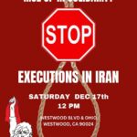 Yasmine Aker Instagram - Hey Los Angeles rise up in solidarity with the people of Iran tomorrow SATURDAY December 17th @ 12 PM ✊🏼✊🏽✊🏾 🇺🇦🇨🇳🇦🇫🇺🇸🏳️‍🌈☀️❤️🤍💚 Women Life Freedom #stopexecutionsiniran 12:00 PM Westwood Blvd. & Ohio Ave.  All are welcome! March begins at 12PM Suggested Attire:  dress for the weather Westwood Blvd & Ohio Ave Westwood, Los Angeles, 90024 #stopexecutionsiniran #womanlifefreedom #mahsaamini #zhinaamini #مهسا_امينى #LosAngeles #solidarity #kurdistan #afghanistan #iran #china #ukraine #globalmovement #FreeIran Los Angeles, California