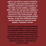 Yasmine Aker Instagram - No one affiliated with NIAC or MEK has any right to use name or content created on @iamyasi I have absolutely no ties or affiliation with NIAC, MEK or any members of IRI, IRGC or their families. I condemn NIAC, MEK, IRGC, IRI, and any other lobbies or political groups for the harm they have done to the Iranian people. I also disapprove of any right wing fundamentalist groups, nationalists, religious extremists, monarchies or politically driven groups looking to co-opt the Iranian peoples’ revolution. Period. *** All of this being said, this doesn’t mean that people affiliated with any such lobbies or groups should receive death threats or cyber bullying. If you know someone who is financially or administratively connected with the IRI or IRGC report them to your local and federal government, refrain from any bullying or violence. They will face justice in court. The Islamic Republic of Iran is happy to see all Iranians divided at this time. Pitting everyone against each other, spreading misinformation and creating mass mistrust are weapons used by the powerful when they are afraid. Right wing fundamentalist groups always trick the public into turning against each other, by creating clandestine villains and conspiracy theories to keep the masses distracted. Sadly, these tactics always work and they will tear down the movement and take attention away from the Iranian revolution. This is the Iranian peoples’ revolution — we are here to help them. We are here to amplify their vision for freedom and an end to the Islamic Republic of Iran. This revolution is not about Islam; it’s about freedom of religion, freedom from religion, freedom of speech, freedom of self-expression, freedom of women, freedom of life, and liberty! Please stay focused 🤍🕊 Woman. Life. Freedom. ‎زن زندگی آزاری #opiran #mahsaamini #zhinaamini #iranprotests #iranrevolution #مهسا_امینی