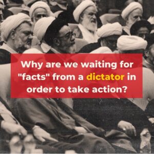 Yasmine Aker Instagram - The Islamic Republic has mass executed their own citizens in the past and would likely do it again. Diverging from this narrative is dangerous and damaging to the Iranian people fighting for freedom. 

Post made by:
@persianswithpurpose 
@donya.delsouz 
@alsoknownas.e 

#freeiran #womanlifefreedom #mahsaamini #zhinaamini #مهسا_امینی