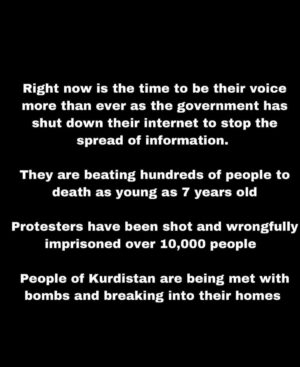 Yasmine Aker Instagram - Hey America, we need to talk. The revolution in Iran is not just about Hijab. It’s not about Persecution of people who choose to wear hijab or Islam. 

The Islamic Republic of Iran only uses the name of Islam, but they do not actually care about Muslims. Many people who identify as Muslim in Iran are also against mandatory Hijab and against the institution of their theocratic dictatorship. 

As a society we need to make the distinction between Islam the religion and the institution of a government that has co-opted a religion in order to control people, hoard wealth and power, and finance terrorism globally. 

Here in the west most people can acknowledge the distinction between the church and the practitioners of the faith. 

For example we collectively can acknowledge the institution of the Catholic Church being complicit in some pretty negative things, and that most people who identify as catholics are not painted with that same brush. 

It is time we finally acknowledge the difference between Islam as a religion and the institution of Islam run by fundamentalist extremists in Iran who have hijacked the name of the religion to forcefully shut down any and all conversations about their crimes against humanity because it would immediately paint anyone who does into an Islamophobe. 

Muslims in the west, Iranian people need your help! Progressives in the west, we need your help. 

#iranrevolution #mahsaamini #zhinaamini #opiran #iranrevolution2022 #مهسا_امینی 

Images reposted from @lilaroosak 🙏🏼
Re-tweet @yasharali