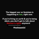 Yasmine Aker Instagram - Her name is Mahsa Amini, only 22 years old, killed by the morality police of Iran for not wearing her Hijab properly. She was killed because some of her hair was uncovered. We are in this together. ما همه با هم هستیم There is a WAR ON WOMEN and Women’s bodies, happening right now. If you’re living on Earth and being silent about the plight of women in Iran and Afghanistan, you do not care about Women’s rights. We must amplify the voices of disempowered women all over the world, and Iran stands at the frontier of the Women’s rights movement. We are not free, until we are all free. Enough is Enough! Credit for art: @from____iran @shahrzadchang @rahellma @haniye.kian #mahsaamini #mahsa_amini #womensrights #freeiran #no2hijab ‎#مهسا_امینی # مهساامینی ‎#حجاب_بی_حجاب